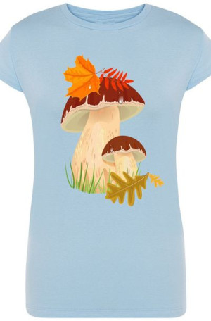 Prawdziwki Grzyby Damski T-Shirt Las Rozm.XXL