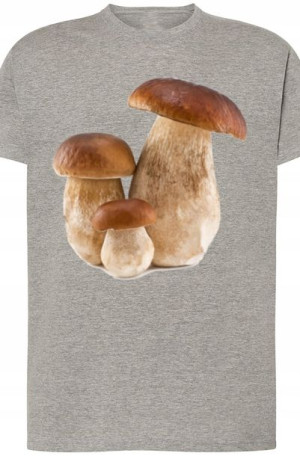 Prawdziwki Grzyby Męski T-Shirt Modny Rozm.XL