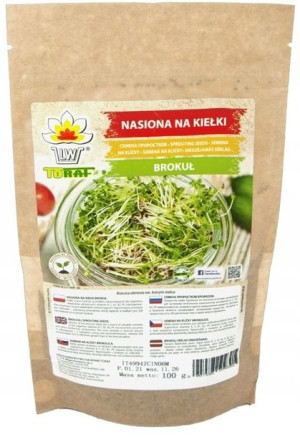 Toraf Nasiona na kiełki Brokuł Rabbs 100g