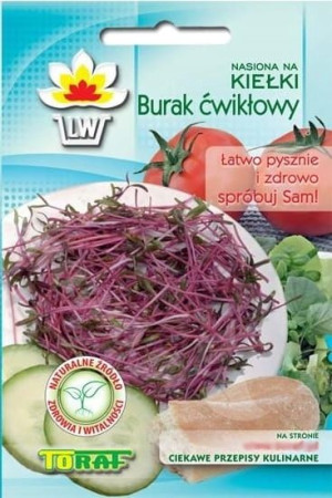 Toraf Nasiona na kiełki Burak ćwikłowy 10 g