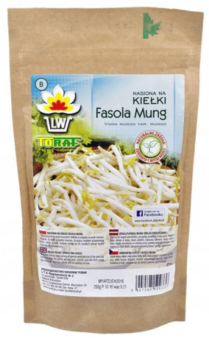 Toraf Nasiona na kiełki Fasola Mung 250 g