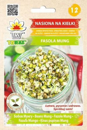 Toraf Nasiona na kiełki Fasola Mung 50 g