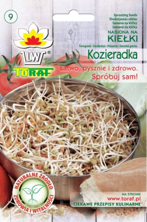Toraf Nasiona na Kiełki kozieradka 20g
