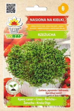 Toraf Nasiona na kiełki Rzeżucha 30g