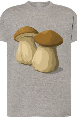 Prawdziwki Męski T-Shirt Grzyby Rozm.S