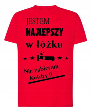 Prezent dla Męża Chłopaka Walentynki T-shirt S