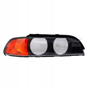 Klosz Szkło reflektora P BMW 5 11.95-05.04 TYC 20-