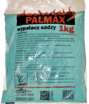 PALMAX - SKUTECZNY wypalacz sadzy 1kg BIOVITA