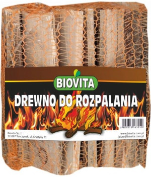 DREWNO DO ROZPALANIA Rozpałka 5kg Iglaste BIOVITA
