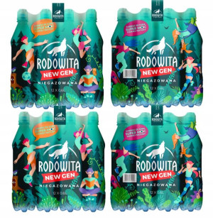 Woda mineralna RODOWITA niegazowana Sport 48x 0,6l