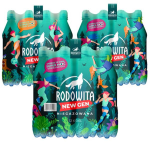 Woda mineralna RODOWITA niegazowana Sport 36x 0,6l