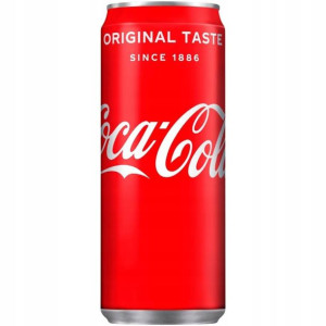 Napój gazowany COCA-COLA puszka wąska 330 ml