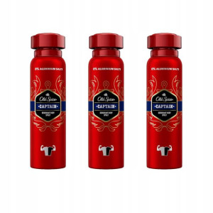 Dezodorant męski OLD SPICE Captain 3x 150 ml
