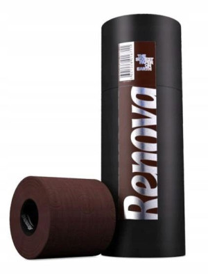 RENOVA Papier Brązowy toaletowy Tube Brown 3 szt