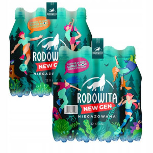 Woda mineralna RODOWITA niegazowana Sport 24x 0,6l