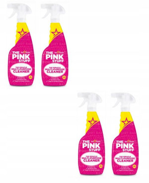 4x Wielofunkcyjny środek czyszczący THE PINK STUFF