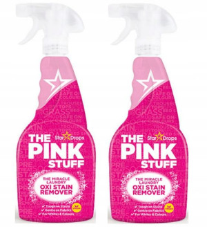 2x Odplamiacz w sprayu THE PINK STUFF Oxi Stain Re