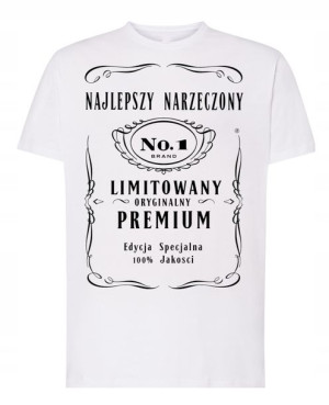 Prezent dla Narzeczonego Walentynki Koszulka S