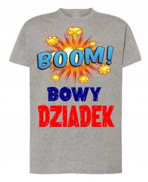 Prezent Koszulka Dzień Dziadka Bombowy r.XS
