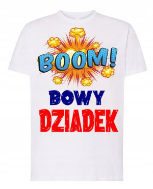 Prezent Koszulka Dzień Dziadka Bombowy r.XS