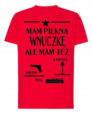 Prezent na Dzień Dziadka Koszulka r.5XL
