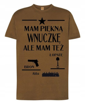 Prezent na Dzień Dziadka Koszulka r.L
