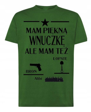 Prezent na Dzień Dziadka Koszulka r.M