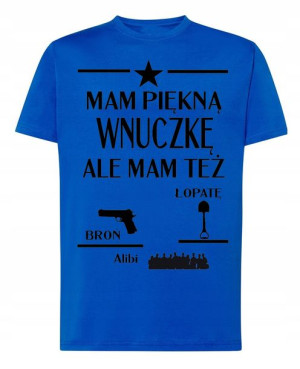 Prezent na Dzień Dziadka Koszulka r.XL
