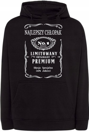 Prezent na Walentynki dla Chłopaka Bluza r.XS