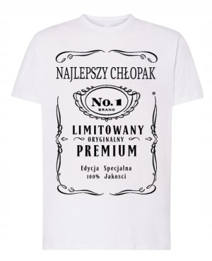 Prezent na Walentynki dla Chłopaka Koszulka r.5XL