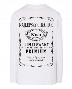 Prezent na Walentynki Longsleeve dla Chłopaka L