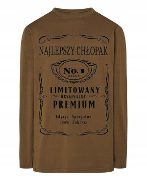 Prezent na Walentynki Longsleeve dla Chłopaka XL
