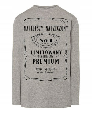 Prezent Narzeczonego Walentynki Longsleeve r.4XL