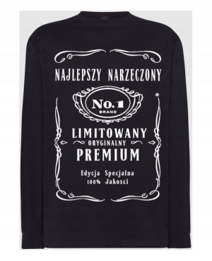 Prezent Narzeczonego Walentynki Longsleeve r.S