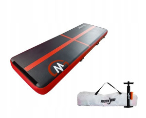 Materac gimnastyczny Master czarny 300 cm x 100 cm