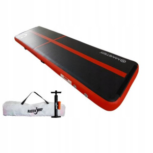 Materac gimnastyczny Master czarny 400 cm x 100 cm