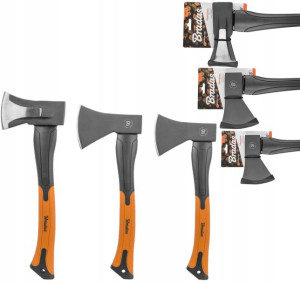 Siekiera Fiberglass Toporek Rozłupująca Zestaw X3