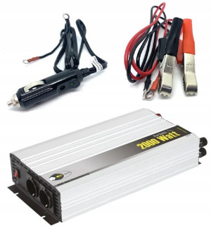 Mocna Przetwornica PURSINUS CZYSTA FALA 12V 4000 W