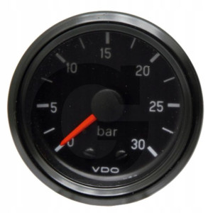 Manometr 0-30 bar, 6 mm 52 mm Gewinde M12x 1,5,