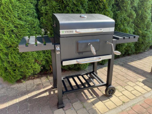 DUŻY GRILL OGRODOWY Węglowy VIKING 110x80x55cm