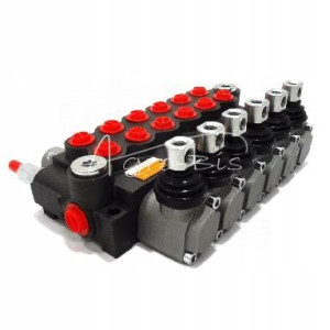 Rozdzielacz hydrauliczny sześciosekcyjny 40L/min