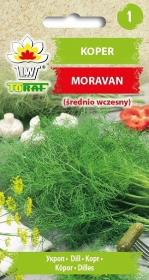 Toraf Nasiona KOPER OGRODOWY MORAVAN 5G