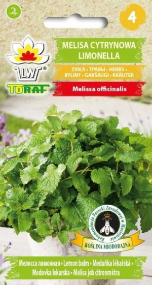 Toraf Nasiona Zioła Melisa cytrynowa Limonela 0,5g