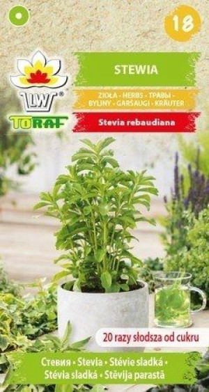 Toraf Nasiona Zioła Stewia 10 mg