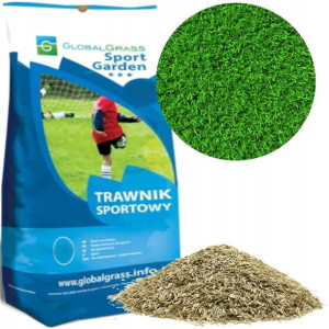 Trawa Sportowa Gazonowa Gęsta Niska BOISKOWA 15KG