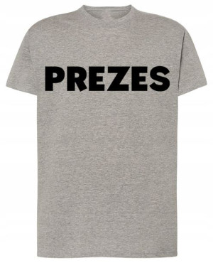 PREZES T-shirt Męski Prezent Rozm.XL