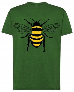 Pszczelarz Pszczoła Męski T-Shirt Modny Rozm.XL