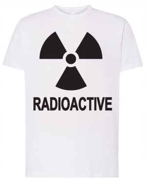 Radioactive Strefa Skażenia T-shirt Modny Rozm.XL