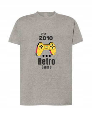 Retro Game PlaystationT-Shirt Męski Rozm.M
