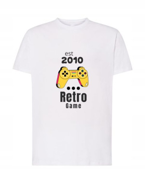 Retro Game PlaystationT-Shirt Męski Rozm.S